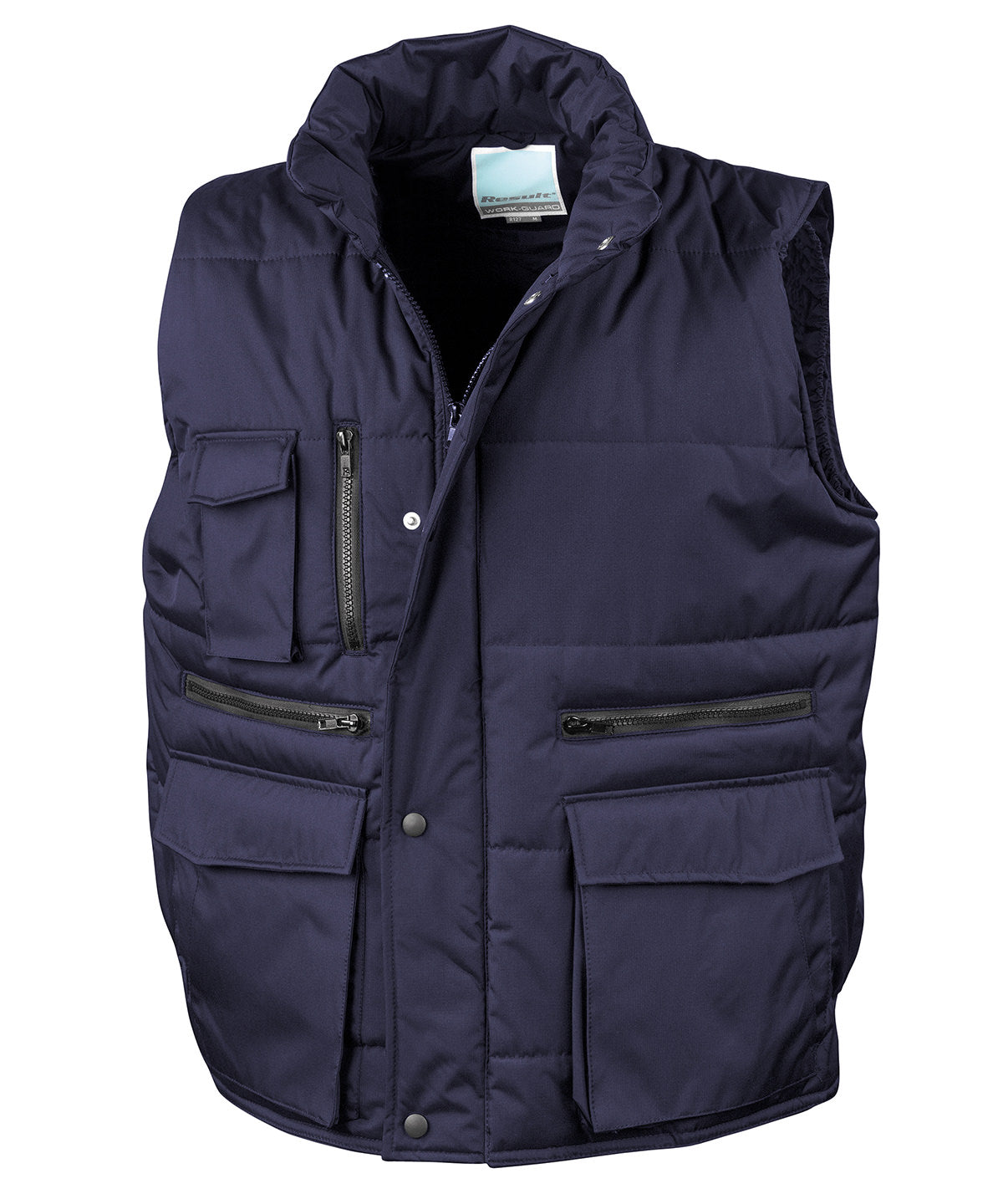 Windproof Bodywarmer with 9 Pockets for Workwear