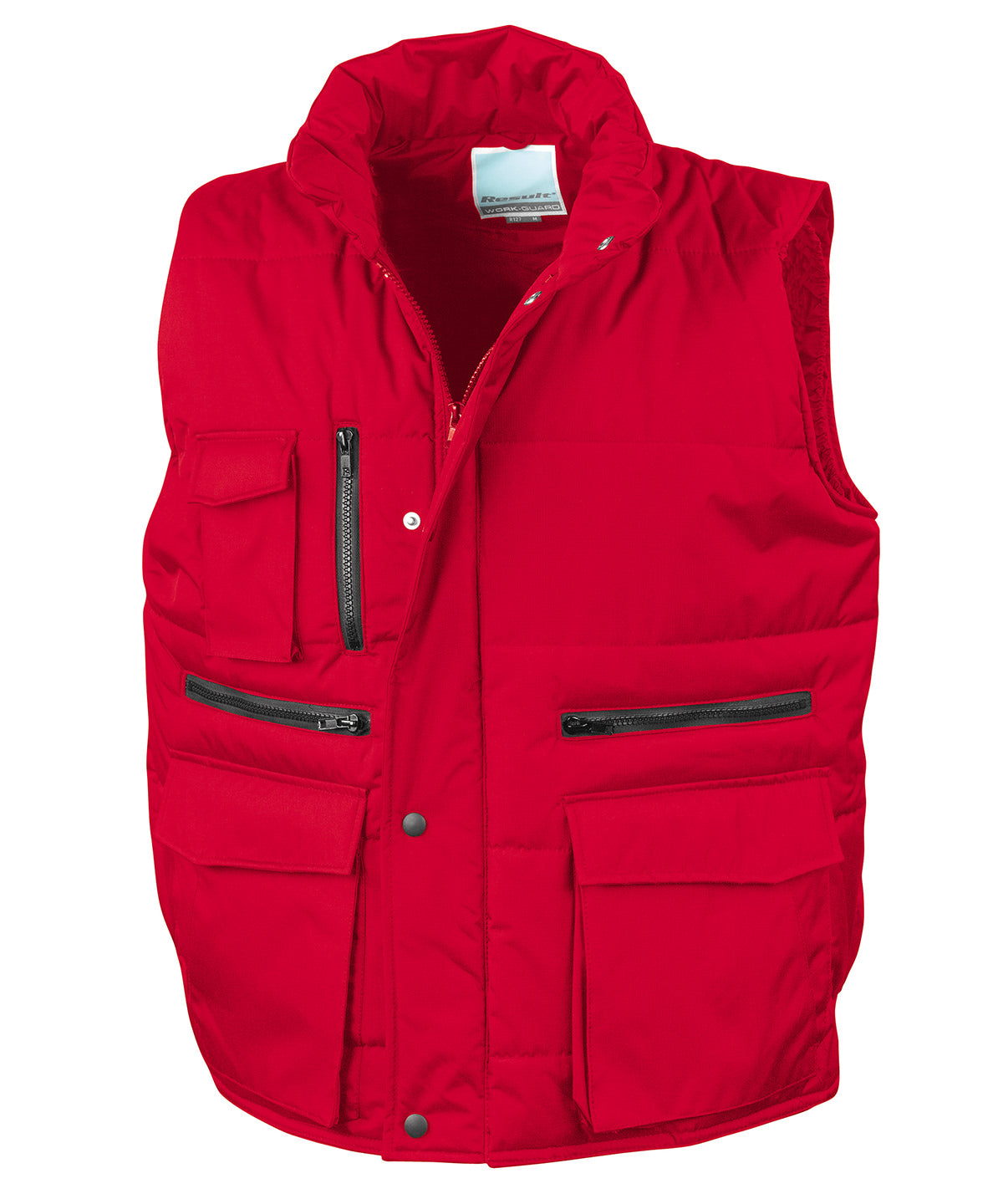 Windproof Bodywarmer with 9 Pockets for Workwear
