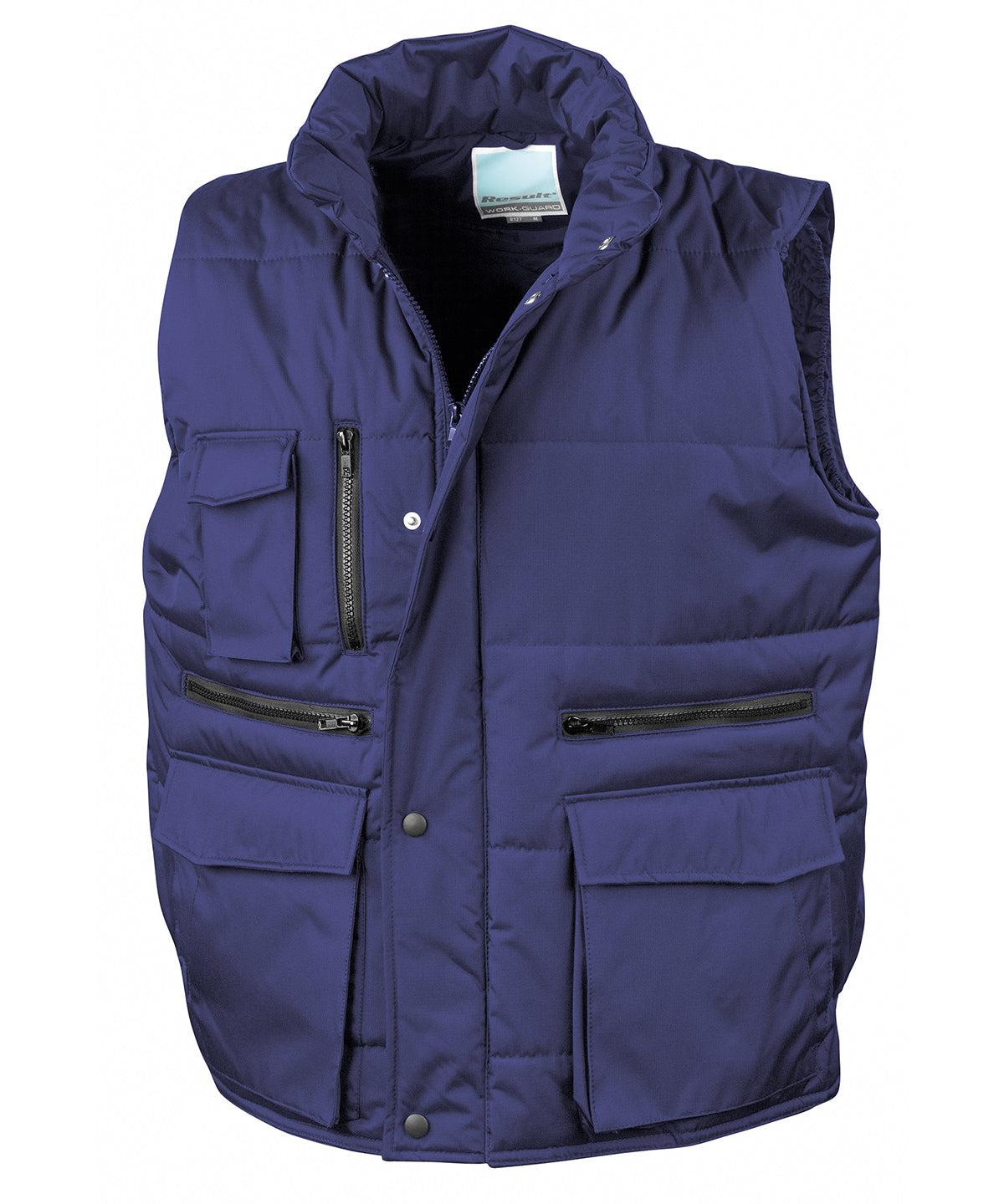 Windproof Bodywarmer with 9 Pockets for Workwear