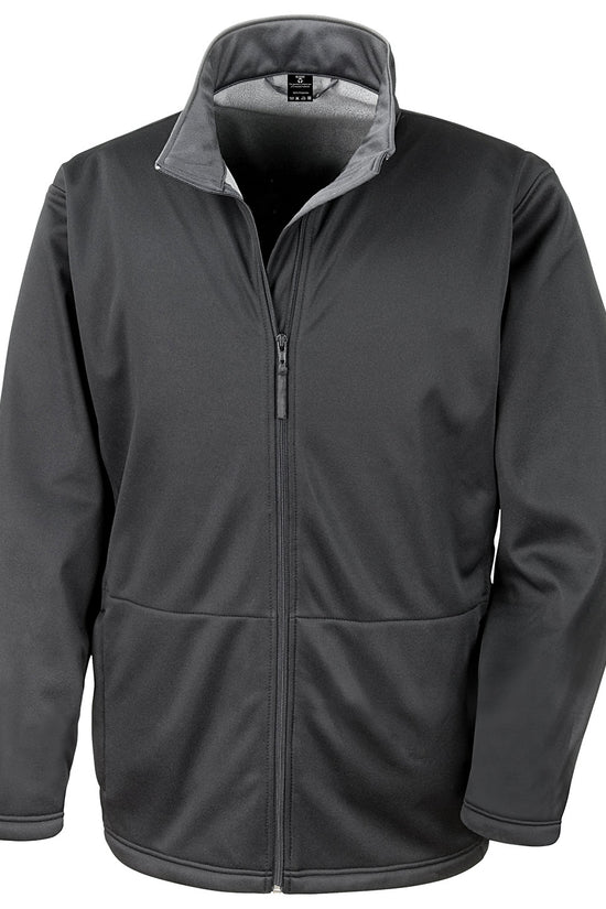 Mens Softshell Jacket with Windproof and Breathable Fabric