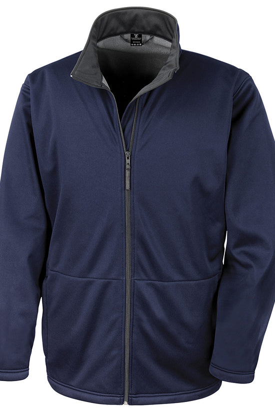 Mens Softshell Jacket with Windproof and Breathable Fabric