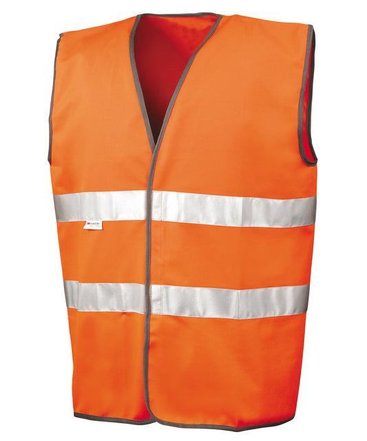 Motorist Safety Vest with 3M Scotchlite Reflective Materials