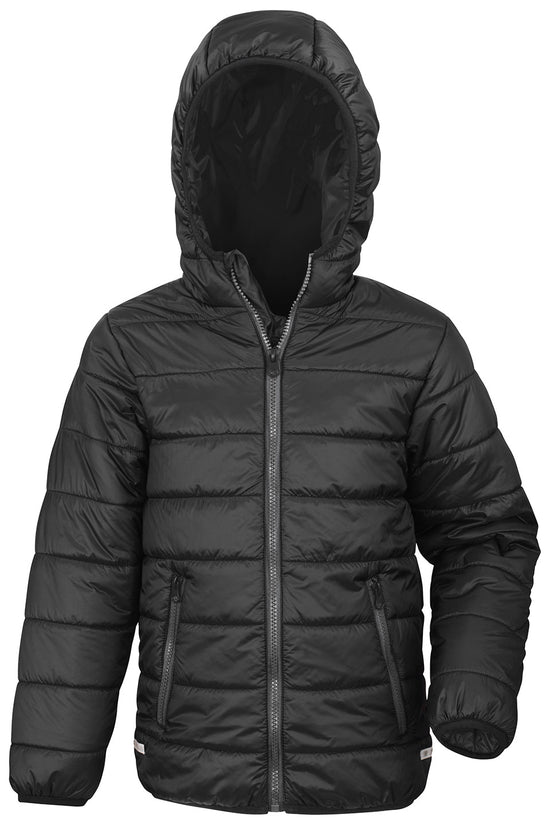 Soft Padded Junior Jacket with Reflective Details