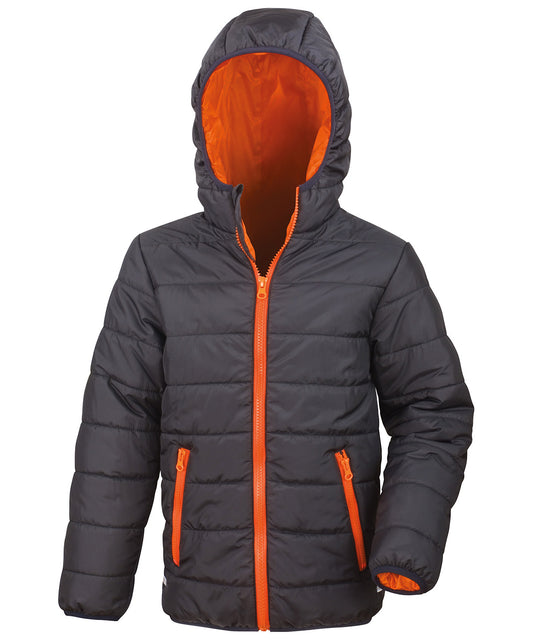 Soft Padded Junior Jacket with Reflective Details