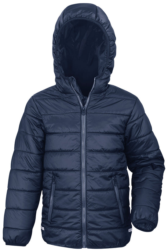 Soft Padded Junior Jacket with Reflective Details