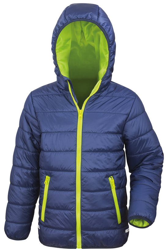 Soft Padded Junior Jacket with Reflective Details