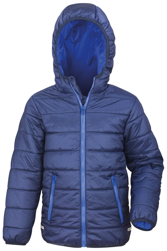 Soft Padded Junior Jacket with Reflective Details