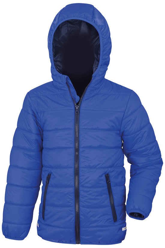 Soft Padded Junior Jacket with Reflective Details