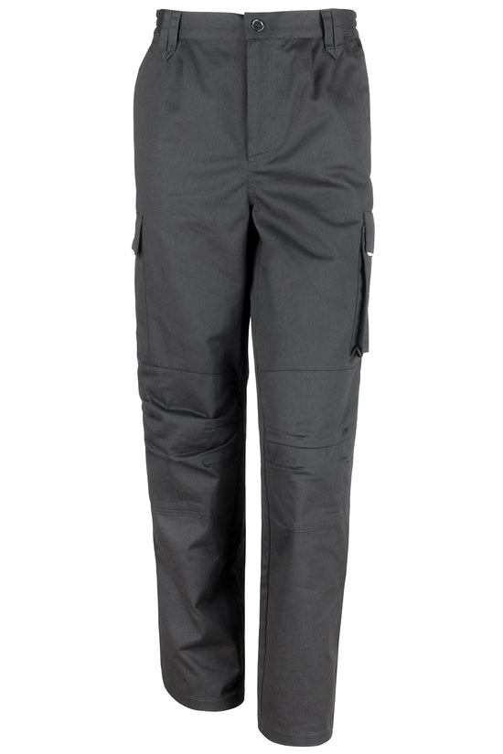 Black Womens Action Trousers Comfortable and Durable Outdoor Pants