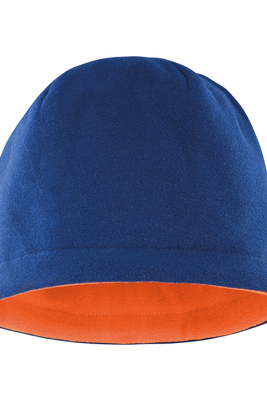 Result Winter Essentials Reversible Fleece Skull Hat Caps Unisex Adult Headwear