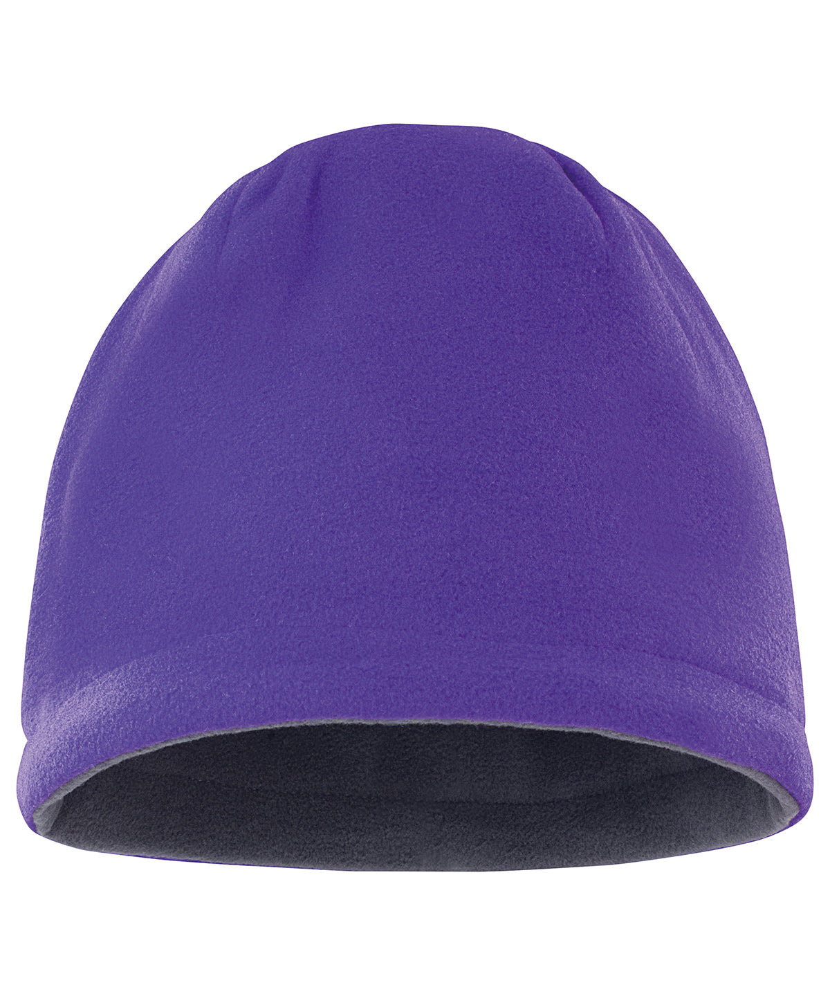 Result Winter Essentials Reversible Fleece Skull Hat Caps Unisex Adult Headwear