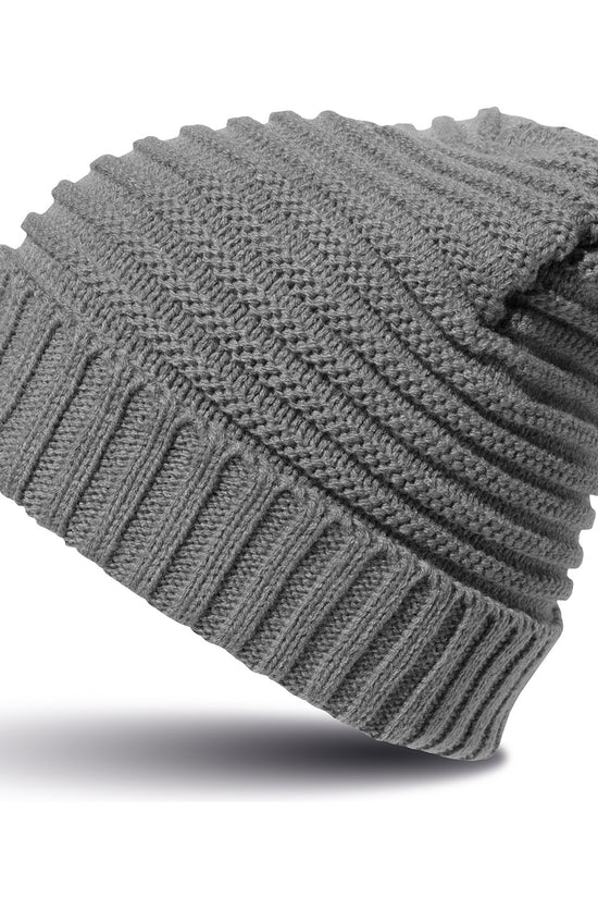Warm Winter Braided Hat with Polartherm Fleece Lining