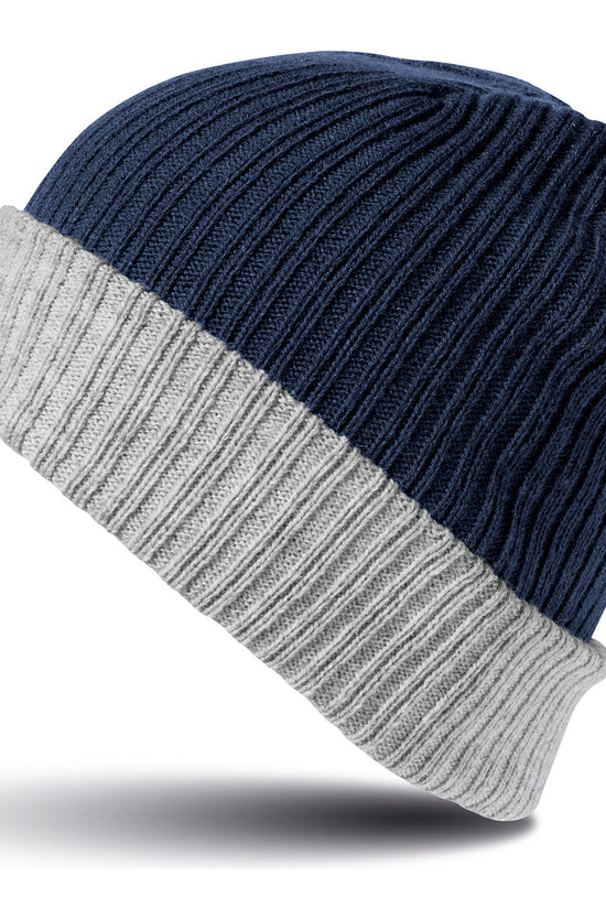 Winter Essentials Doublelayer Knitted Hat Unisex Adult Headwear