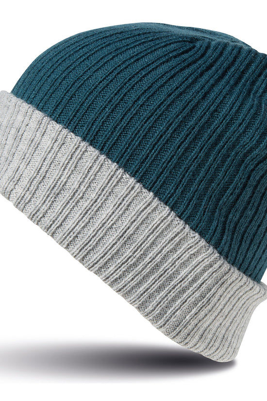 Winter Essentials Doublelayer Knitted Hat Unisex Adult Headwear
