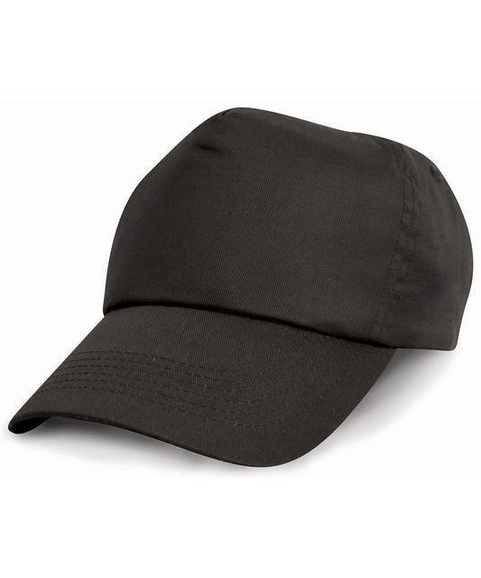 5Panel Cotton Cap with PreCurved Peak Unisex Adult Headwear