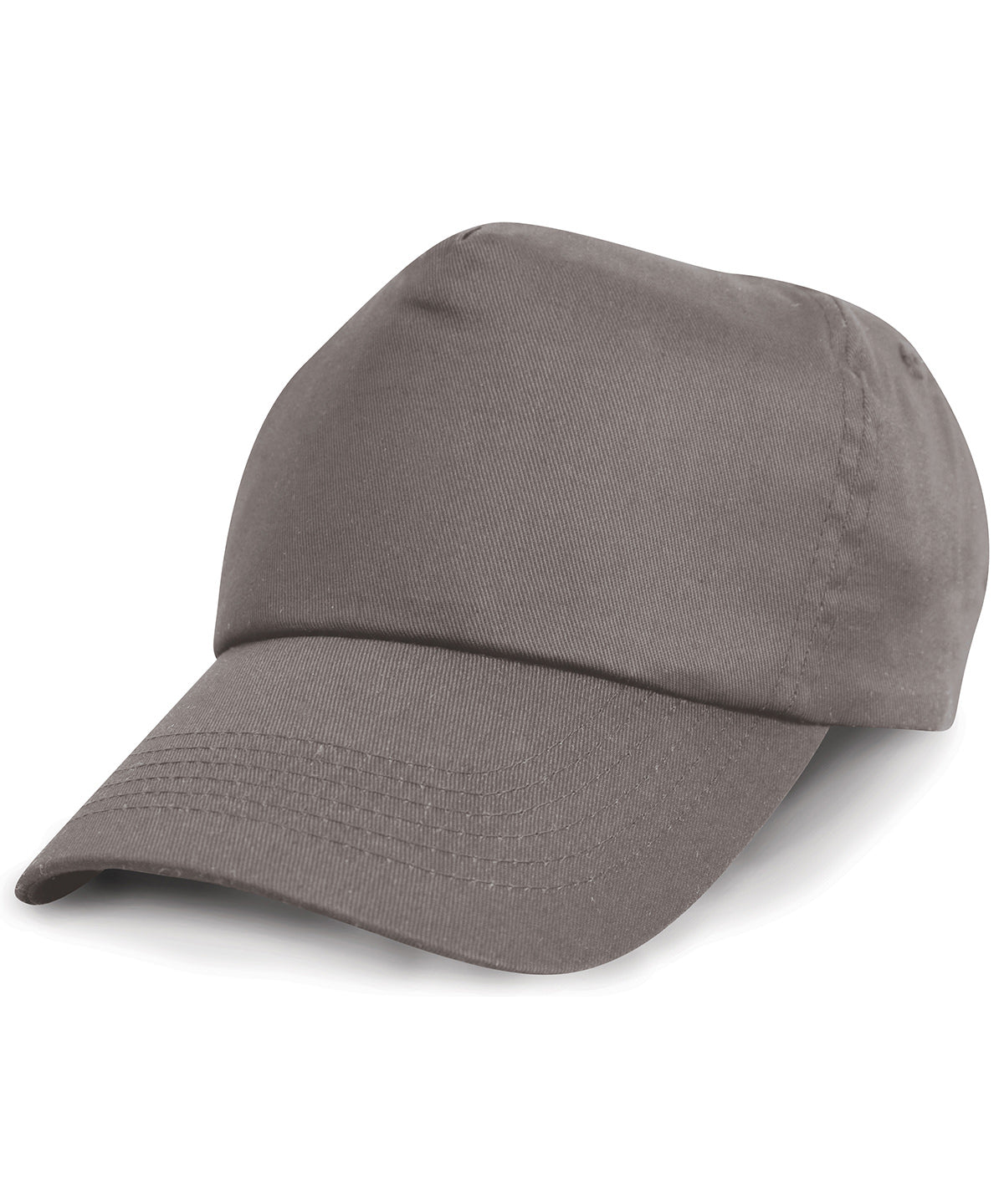 5Panel Cotton Cap with PreCurved Peak Unisex Adult Headwear