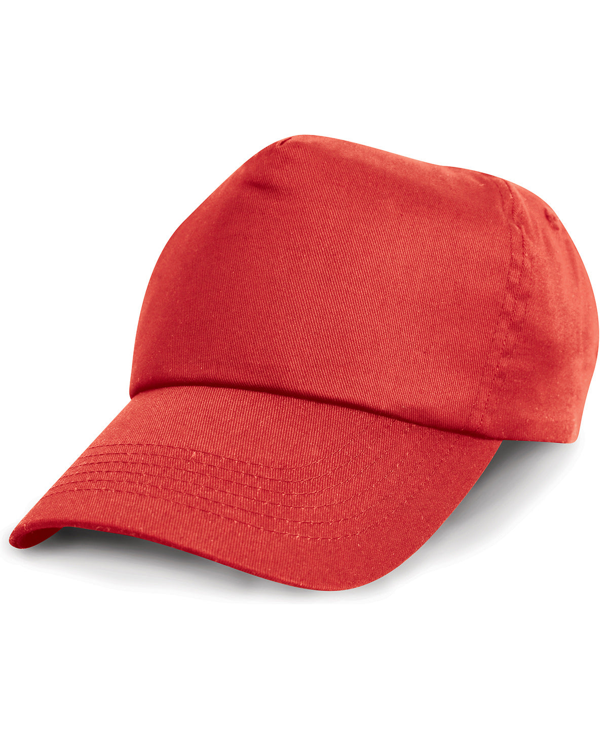 5Panel Cotton Cap with PreCurved Peak Unisex Adult Headwear