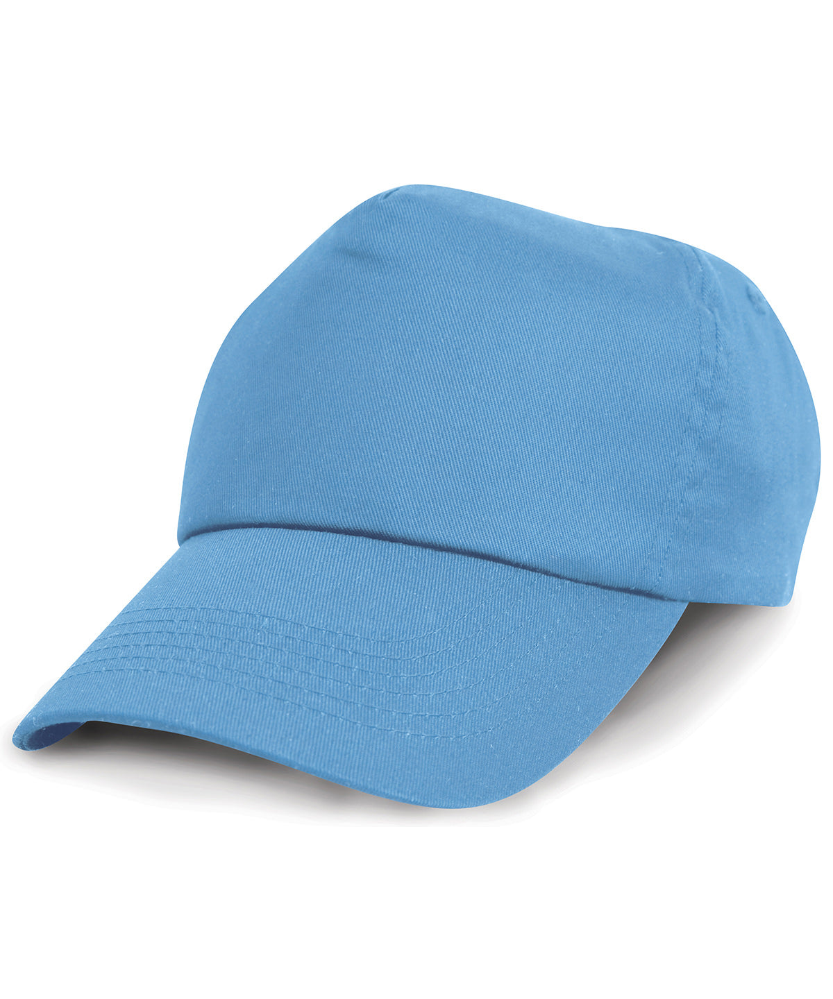 5Panel Cotton Cap with PreCurved Peak Unisex Adult Headwear