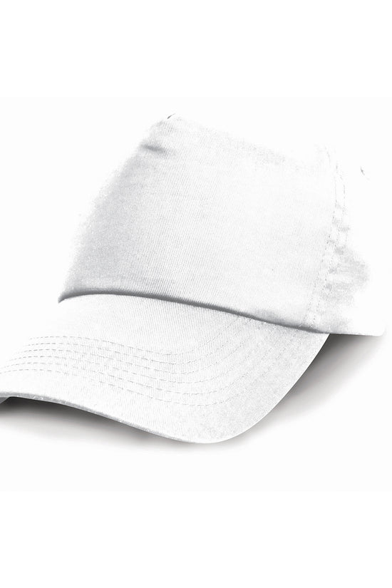 5Panel Cotton Cap with PreCurved Peak Unisex Adult Headwear