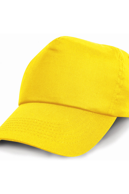 5Panel Cotton Cap with PreCurved Peak Unisex Adult Headwear