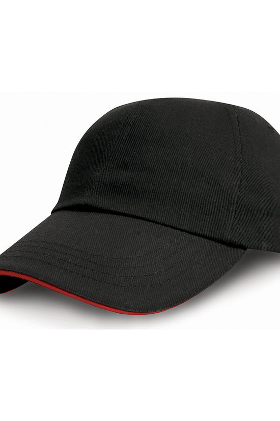 Heavy Cotton Drill Prostyle Caps with Sandwich Peak