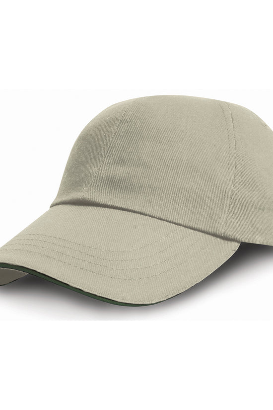 Heavy Cotton Drill Prostyle Caps with Sandwich Peak