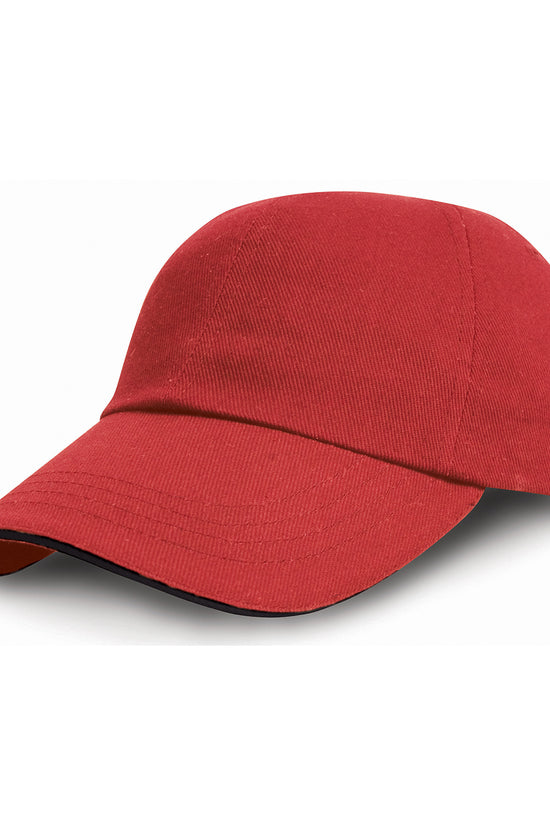 Heavy Cotton Drill Prostyle Caps with Sandwich Peak