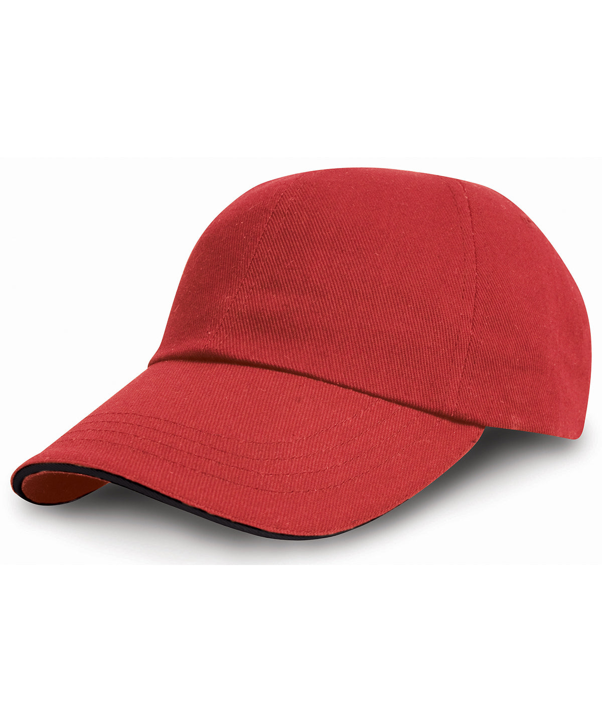 Heavy Cotton Drill Prostyle Caps with Sandwich Peak
