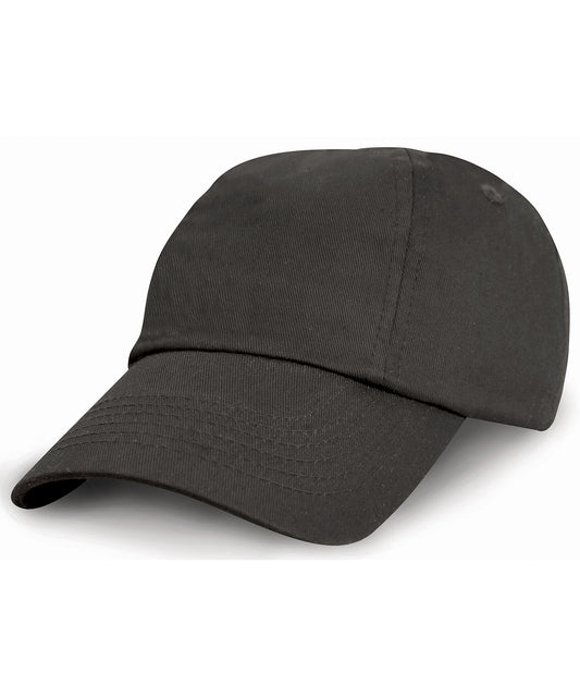 Junior Low Profile Cotton Cap for Kids 6 Panel PreCurved Peak