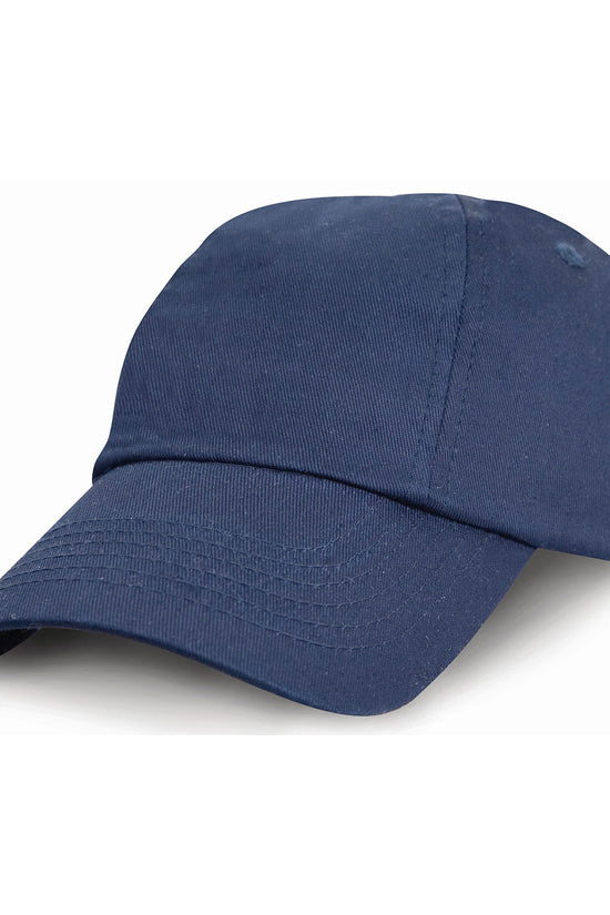 Junior Low Profile Cotton Cap for Kids 6 Panel PreCurved Peak