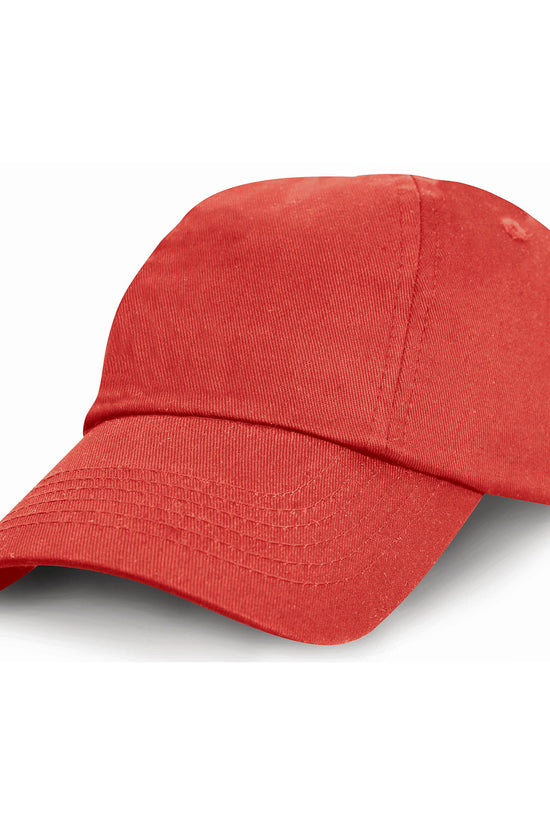 Junior Low Profile Cotton Cap for Kids 6 Panel PreCurved Peak