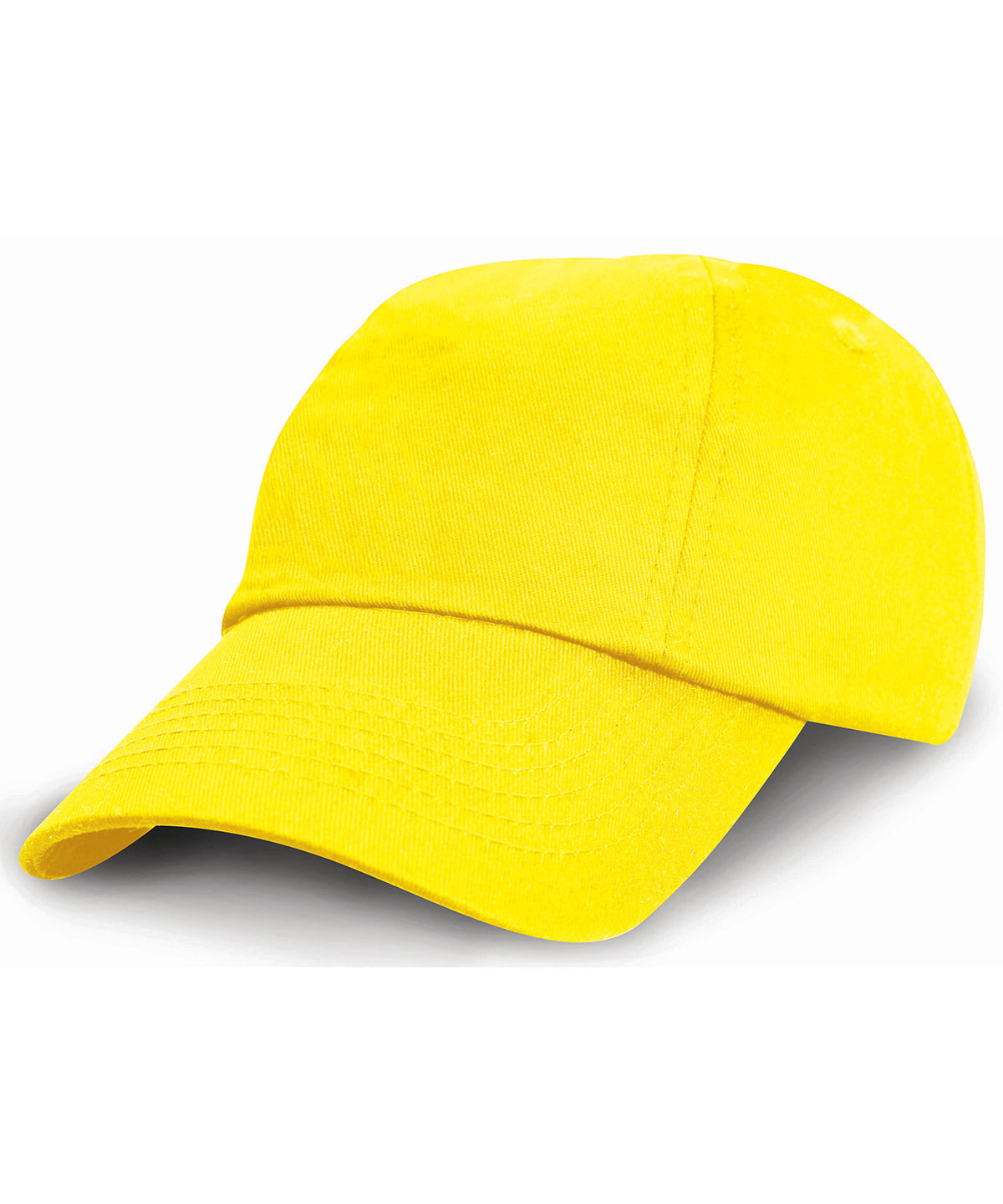 Junior Low Profile Cotton Cap for Kids 6 Panel PreCurved Peak