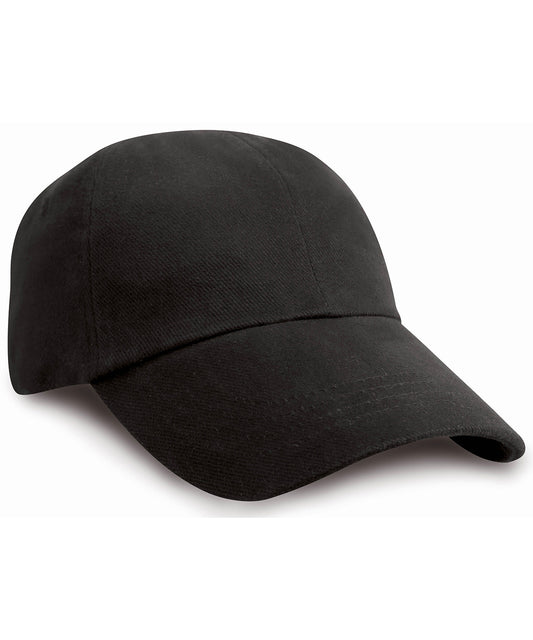 Junior Low Profile Heavy Brushed Cotton Cap for Unisex Kids