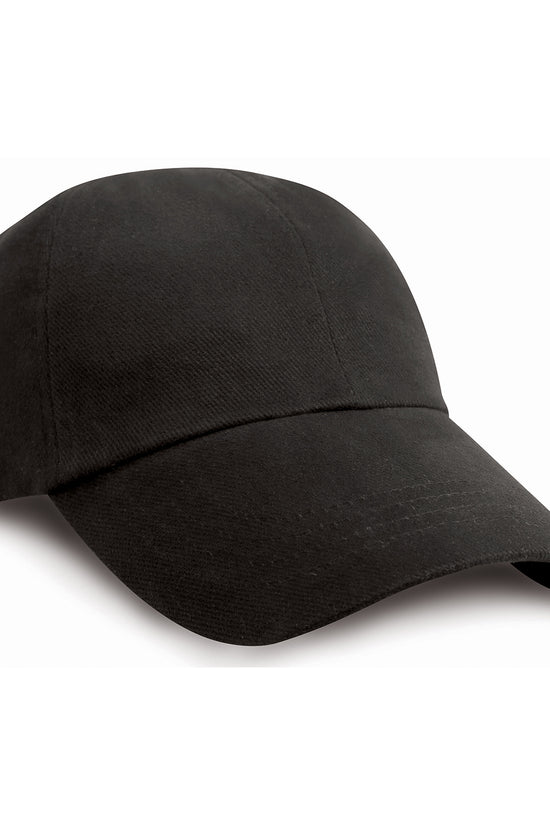 Low Profile Heavy Brushed Cotton Cap with Antique Brass Buckle