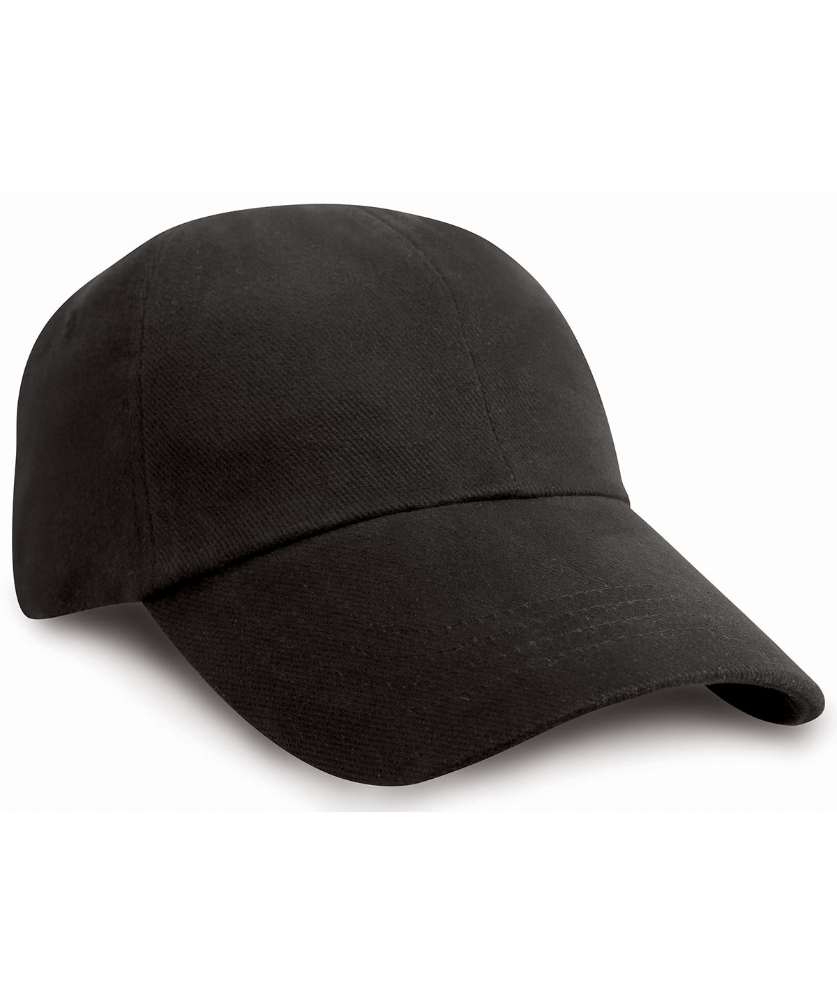 Low Profile Heavy Brushed Cotton Cap with Antique Brass Buckle