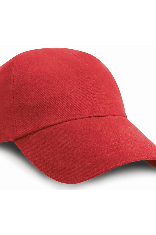 Low Profile Heavy Brushed Cotton Cap with Antique Brass Buckle