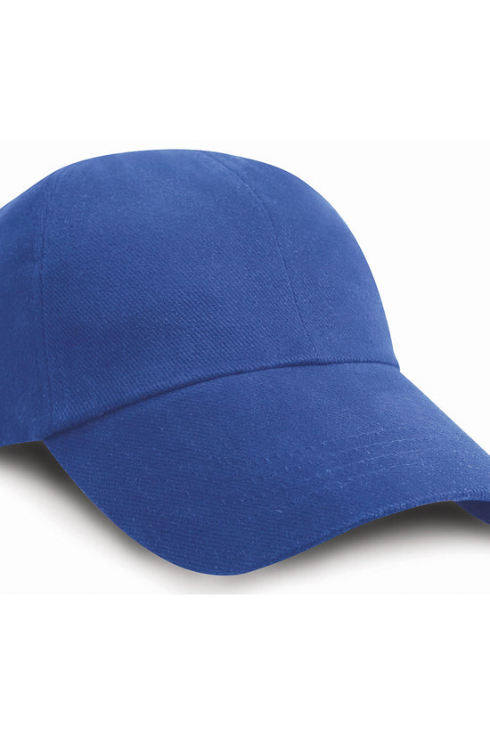 Low Profile Heavy Brushed Cotton Cap with Antique Brass Buckle