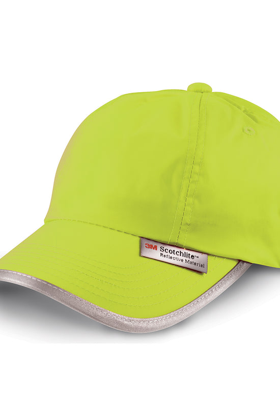 High Visibility Cap with 3M Reflective Materials for Safetywear