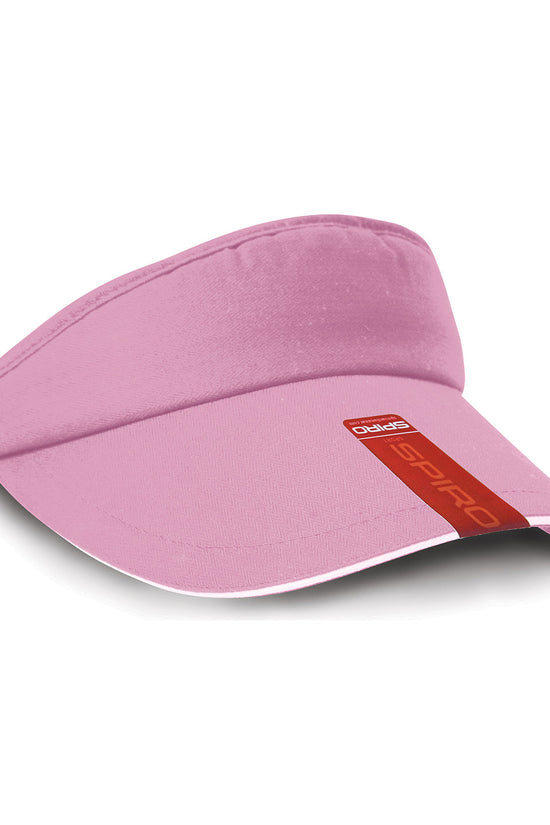 Stylish Herringbone Sun Visor with Sandwich Peak Cap