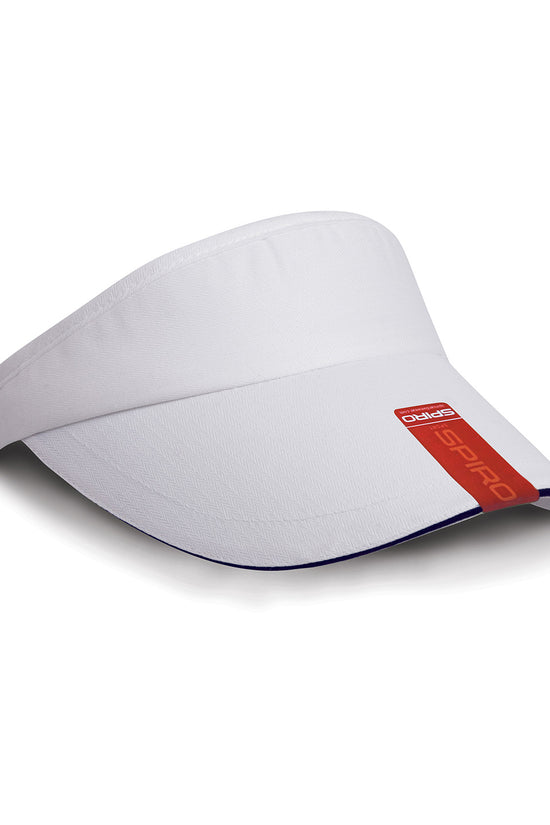 Stylish Herringbone Sun Visor with Sandwich Peak Cap