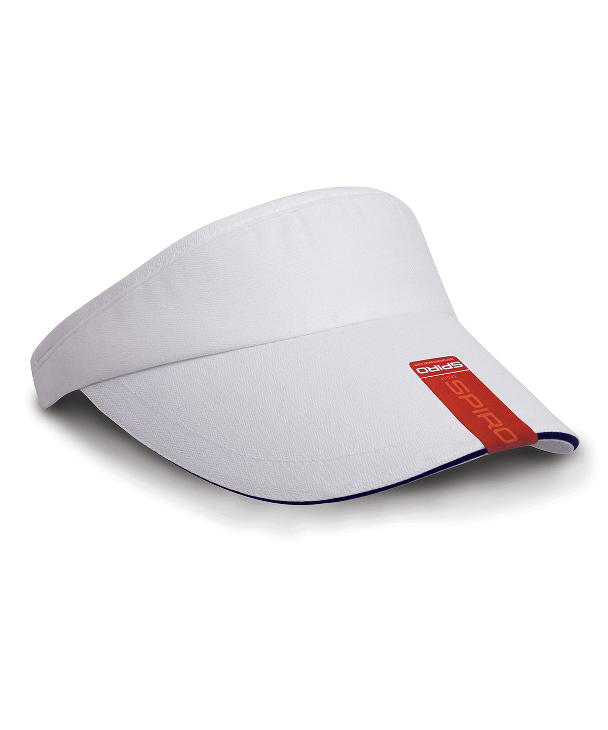 Stylish Herringbone Sun Visor with Sandwich Peak Cap