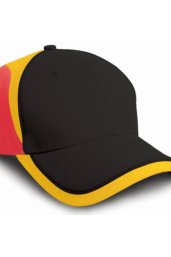 Result National Cap 6Panel Contrast Detail Easy Tear Adjuster