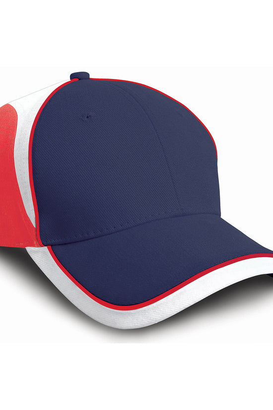 Result National Cap 6Panel Contrast Detail Easy Tear Adjuster