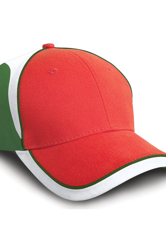 Result National Cap 6Panel Contrast Detail Easy Tear Adjuster