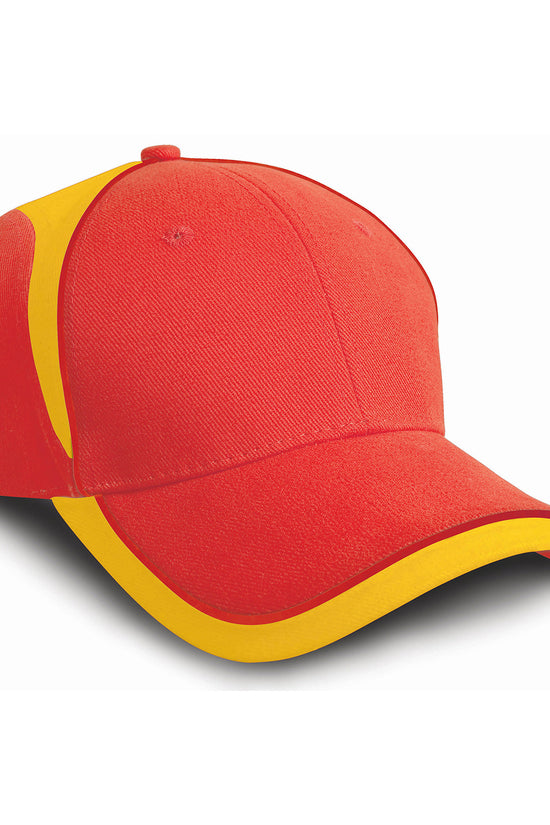 Result National Cap 6Panel Contrast Detail Easy Tear Adjuster
