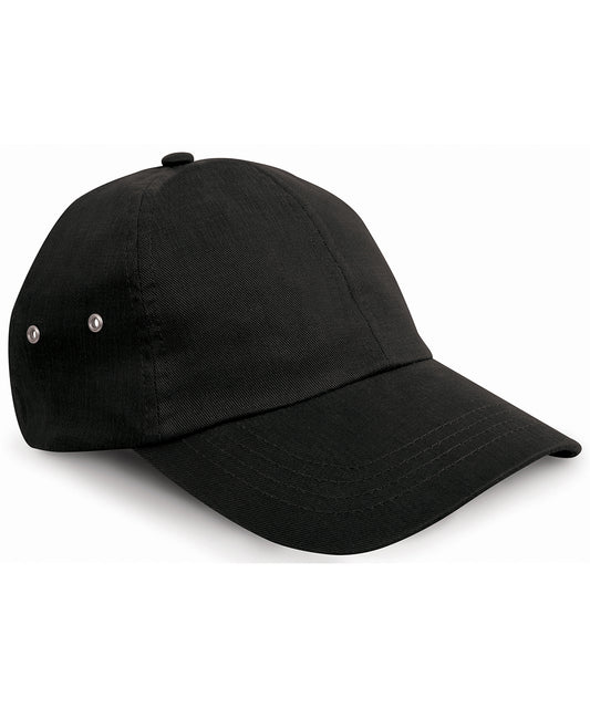 Result Headwear Plush Cap Classic 6 Panel Low Profile Fit