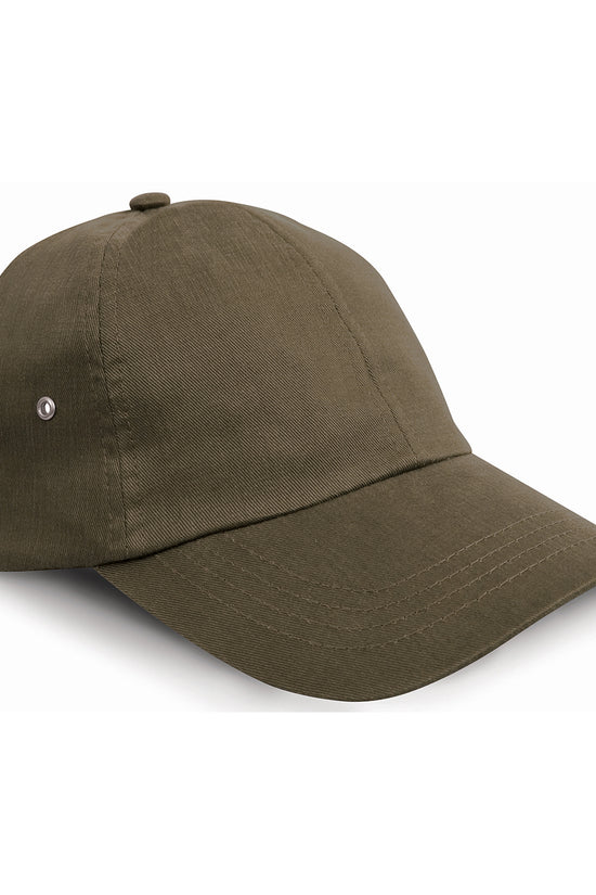 Result Headwear Plush Cap Classic 6 Panel Low Profile Fit