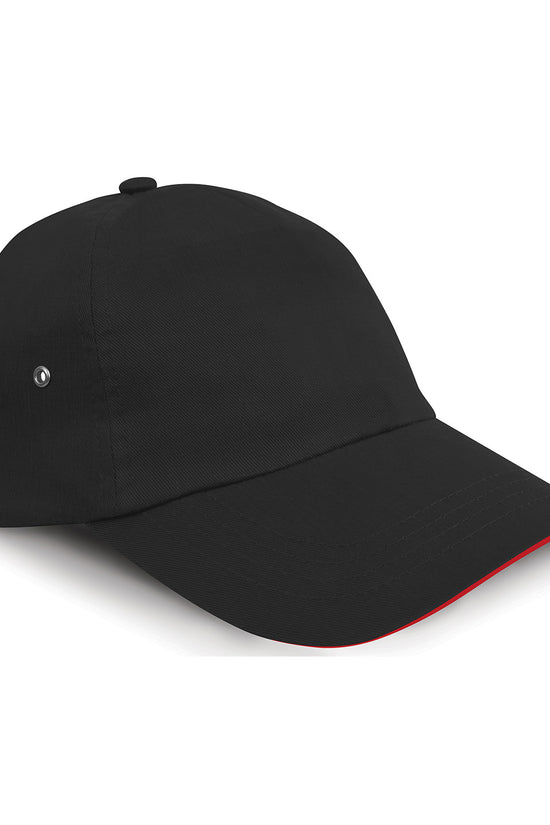 Result Headwear Plush Cotton 5Panel Cap