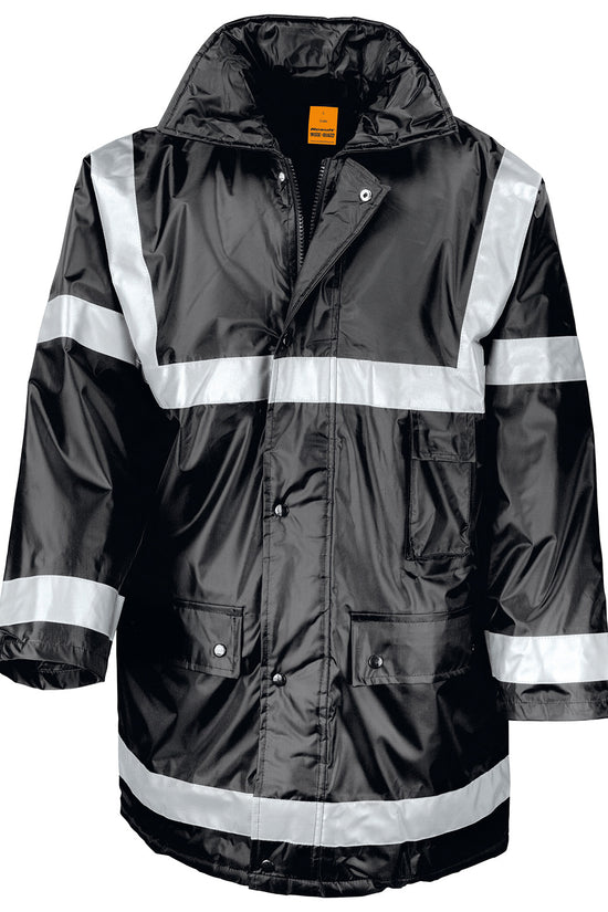 Heavy Duty HiViz Management Coat for Male Safetywear