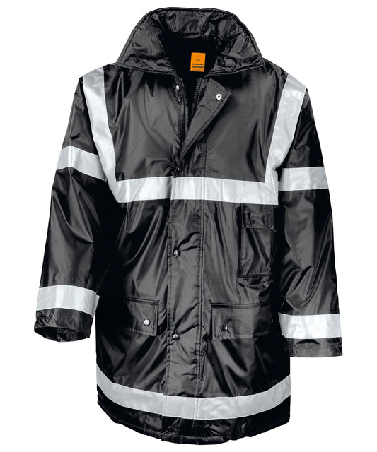 Heavy Duty HiViz Management Coat for Male Safetywear